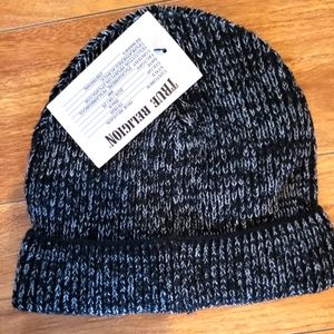 True Religion Beanie! Unisex charcoal gray! NWT!